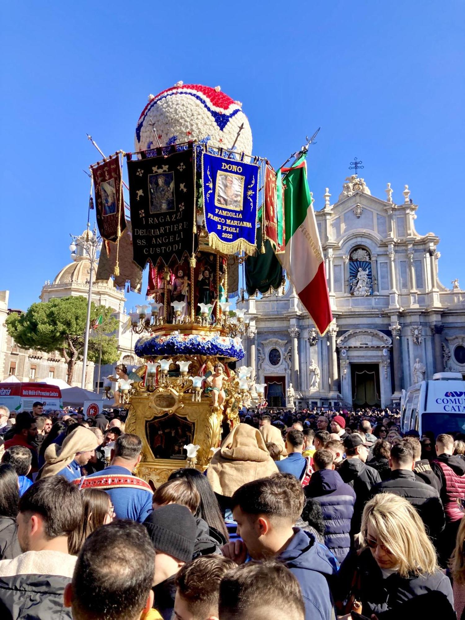 San Martino House Al Duomo Villa Catania Bagian luar foto